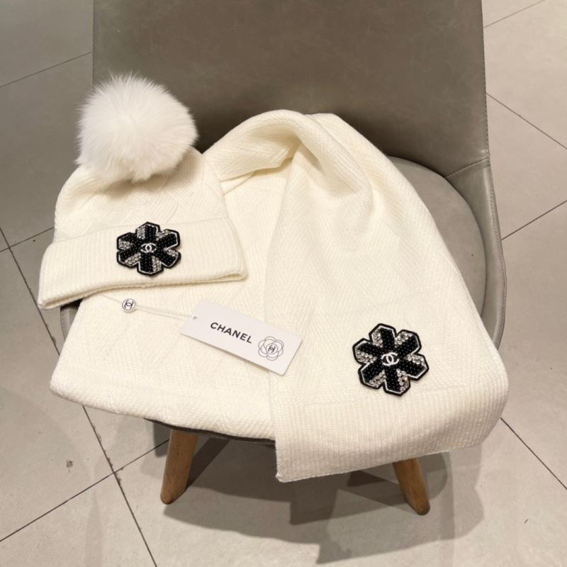 Chanel Caps Scarfs